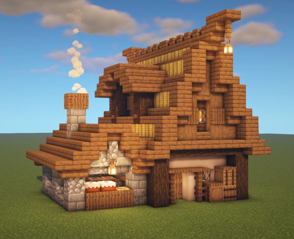 Майнкрафт Medieval House