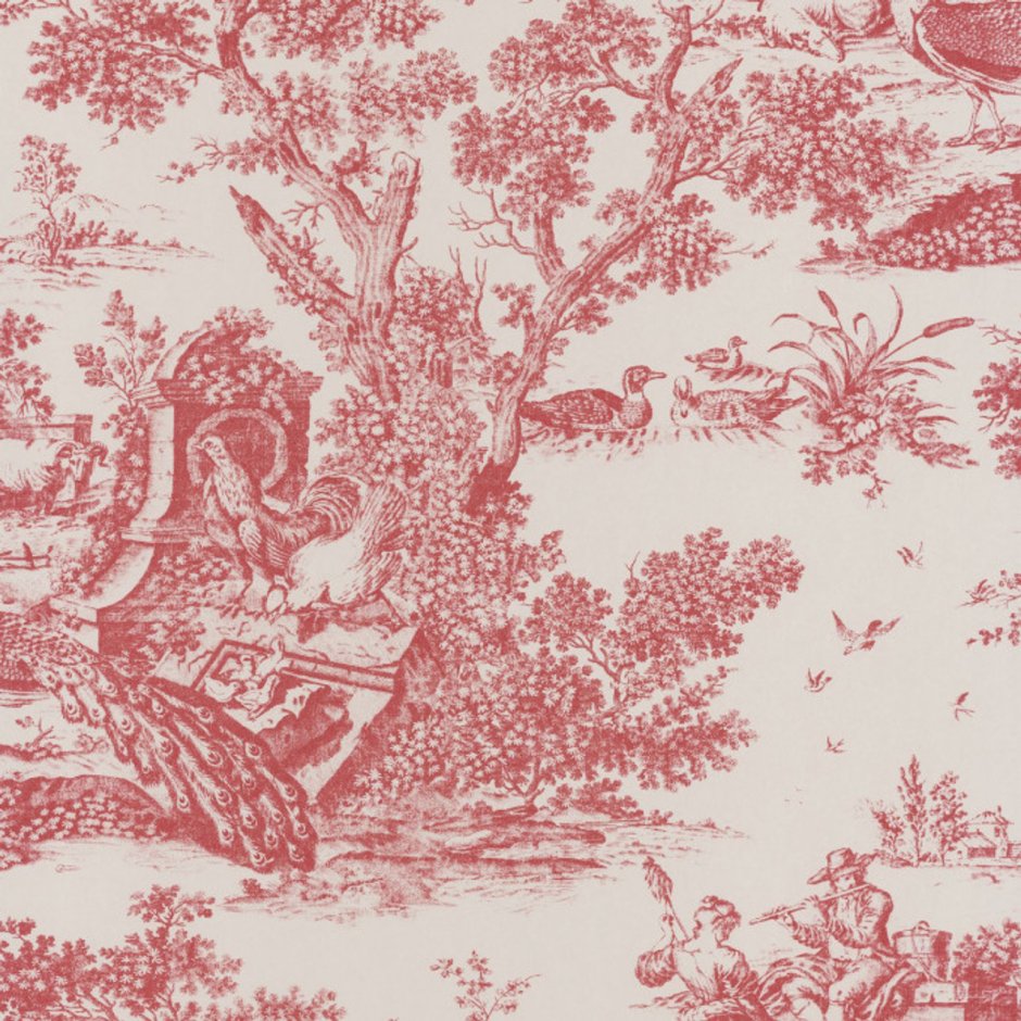 Toile de Jouy ткань