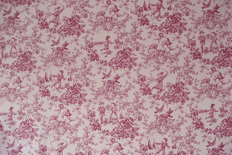 Toile de Jouy ткань