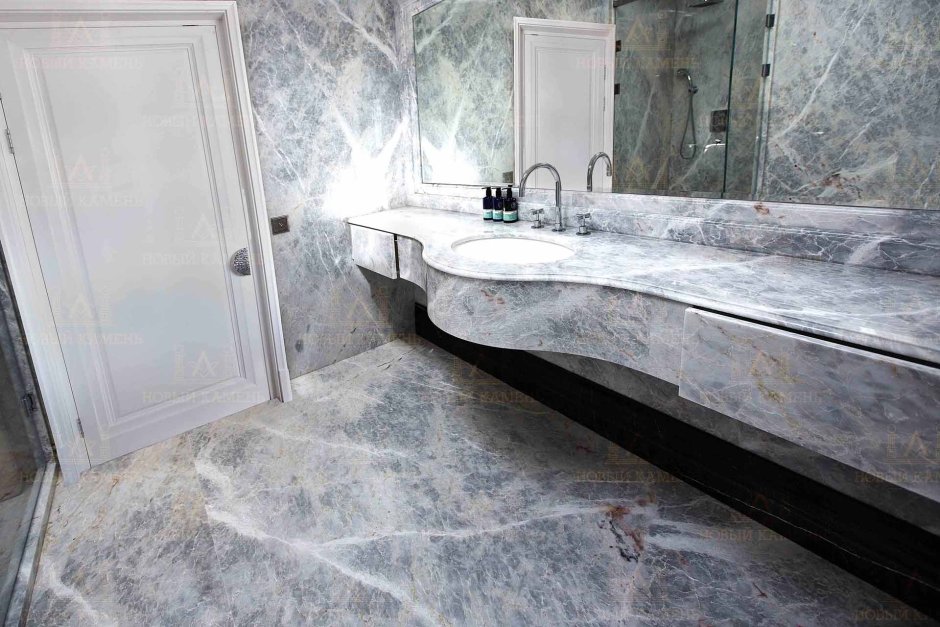 Silver roots мрамор Antolini