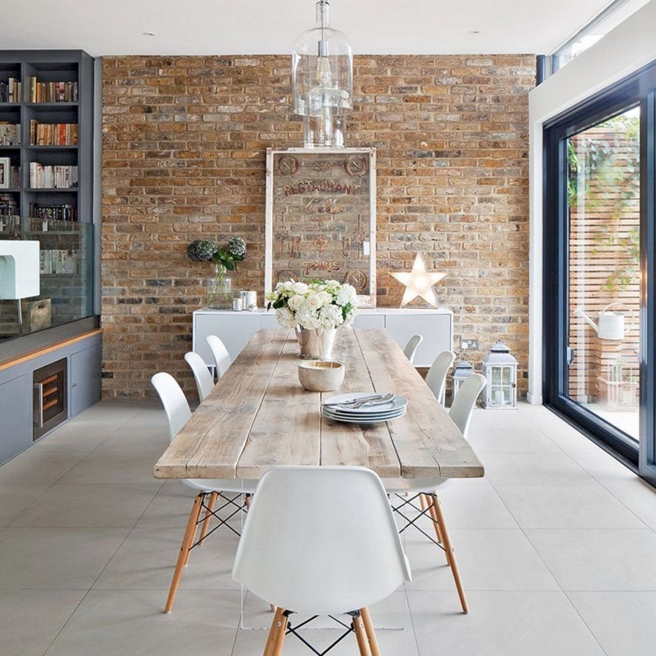 Стол Loft Wooden Round