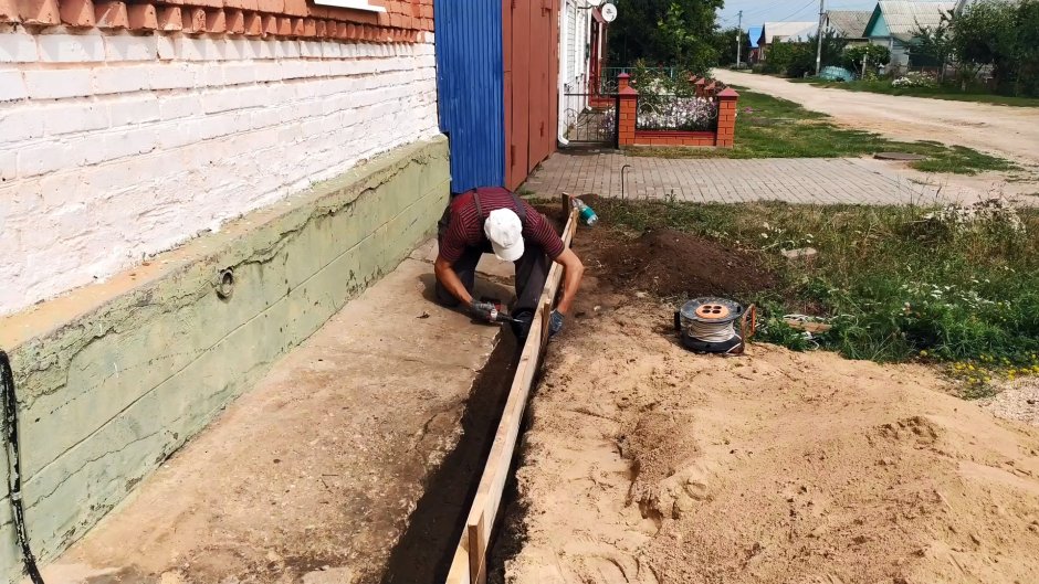 Керамзит для отмостки