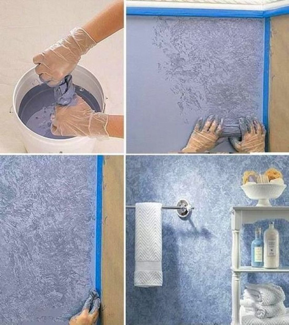 Фактурный валик для покраски стен