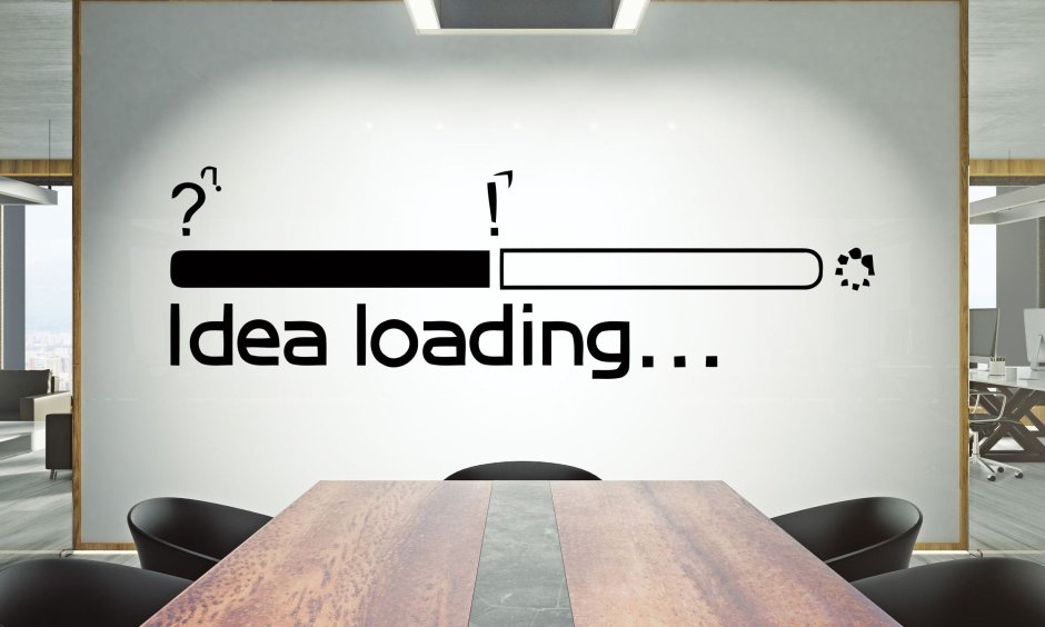 Стикер офис loading
