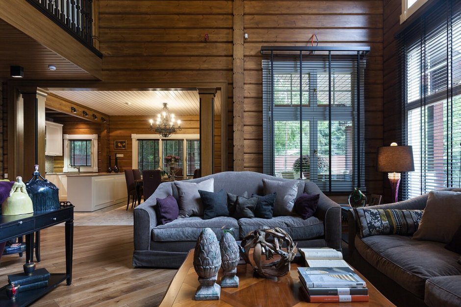 Хонка оцилиндрованного бревна