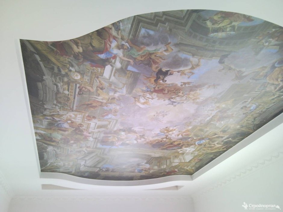 Венецианка на потолок белая