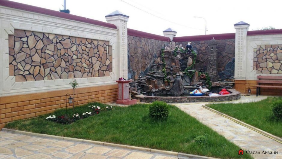 Япония подпорные стенки Япония изгороди