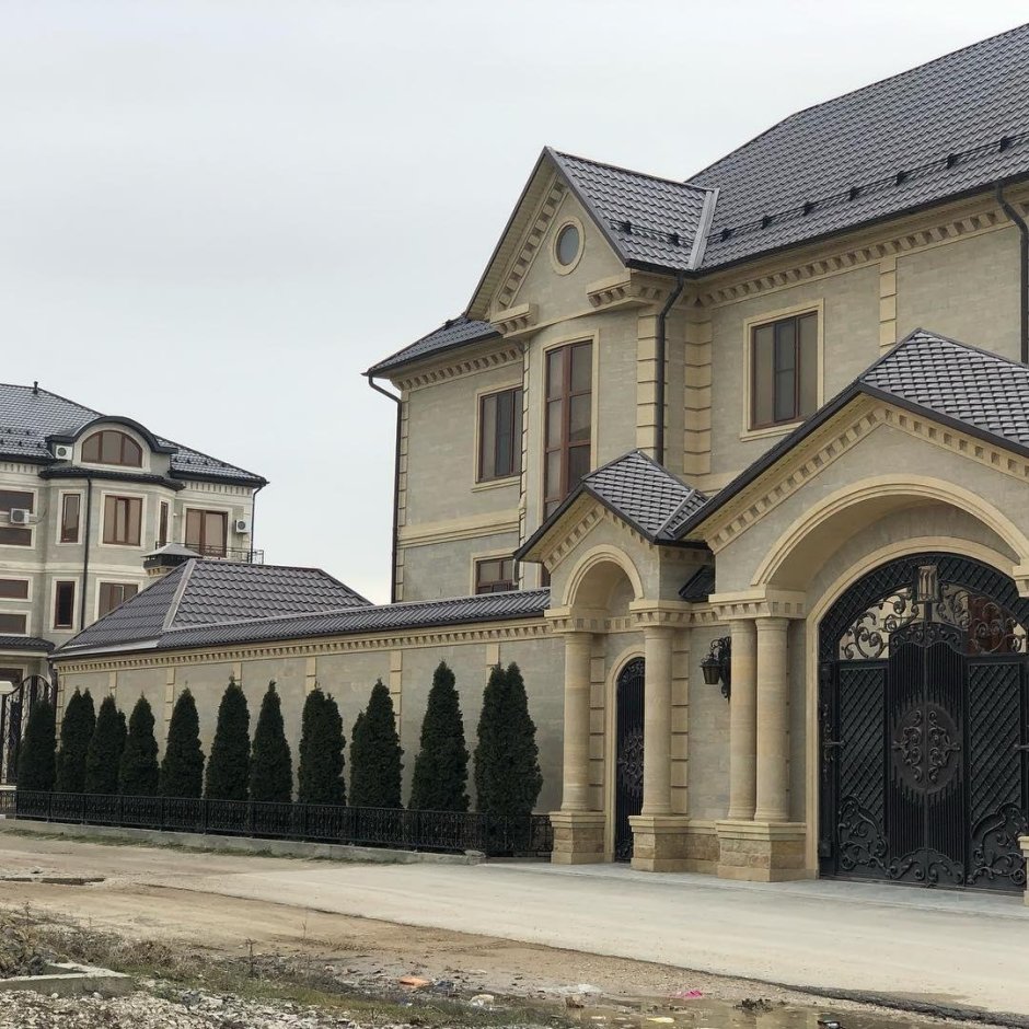 Забор каменный Дагестанский камень