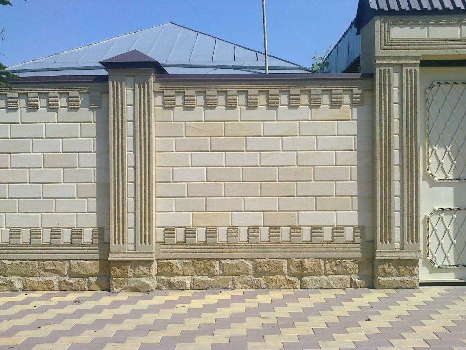 Габионовая Живая изгородь
