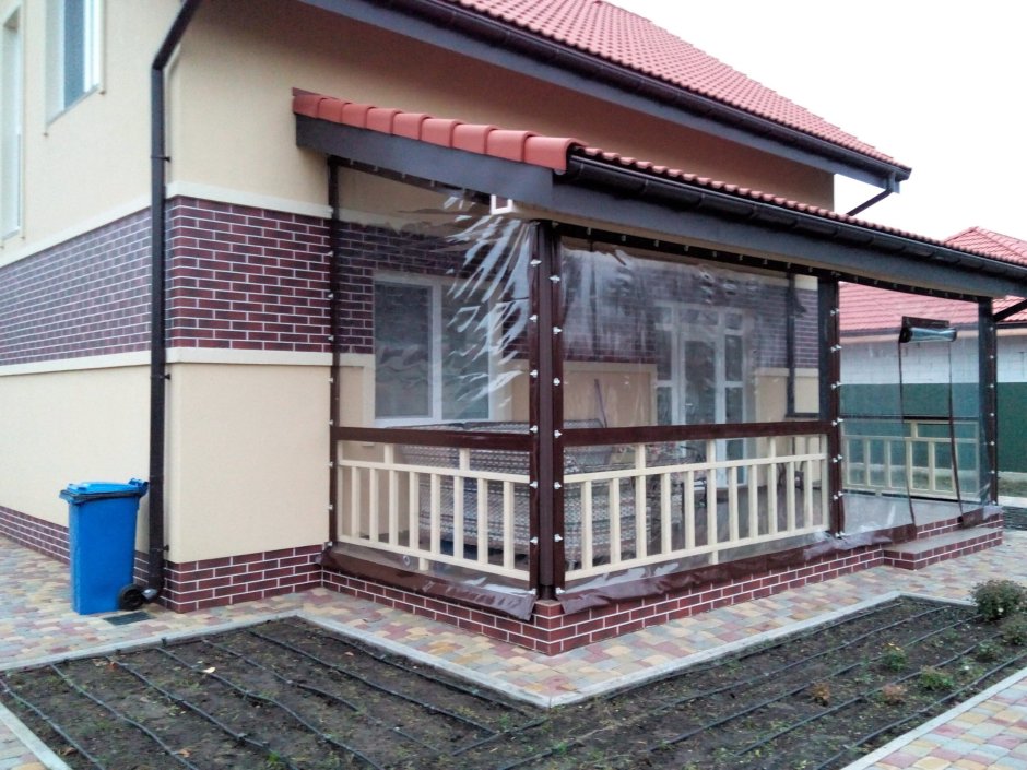 Мягкие окна для веранды
