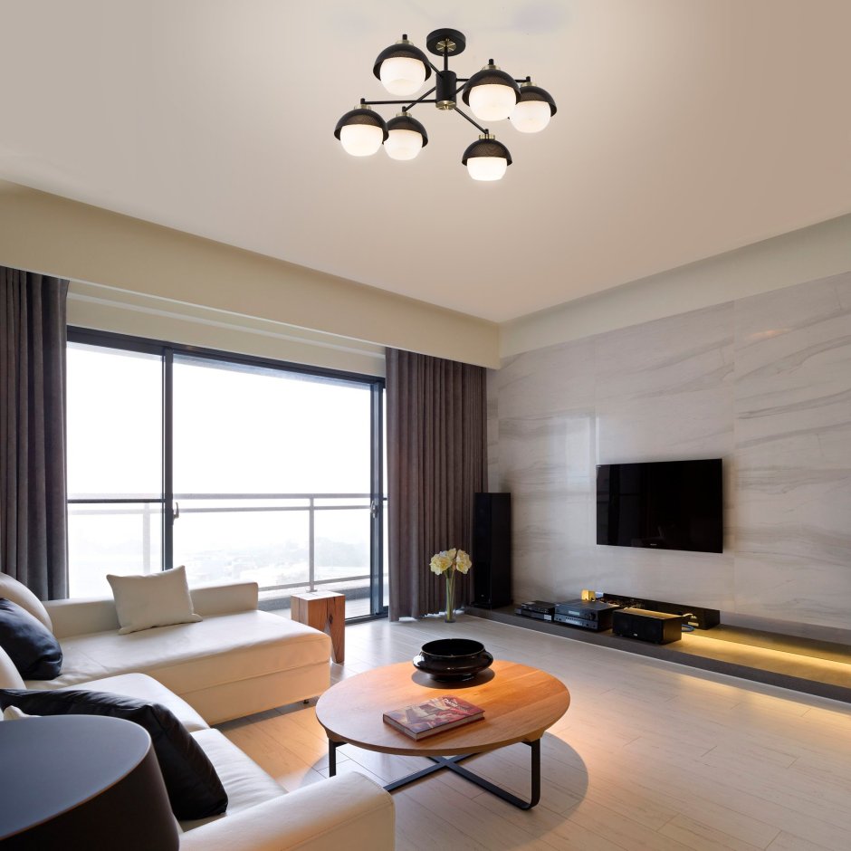 Люстра Eurosvet 70106/6 черный