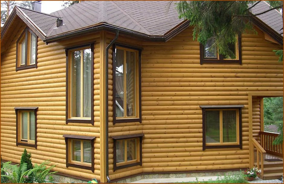 Дома из блок хауса