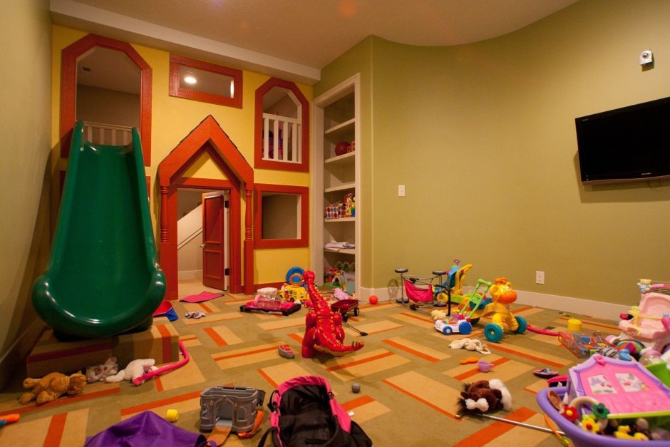 Детская игровая комната в доме