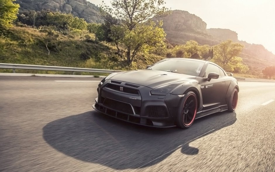 Nissan GTR r35 4к