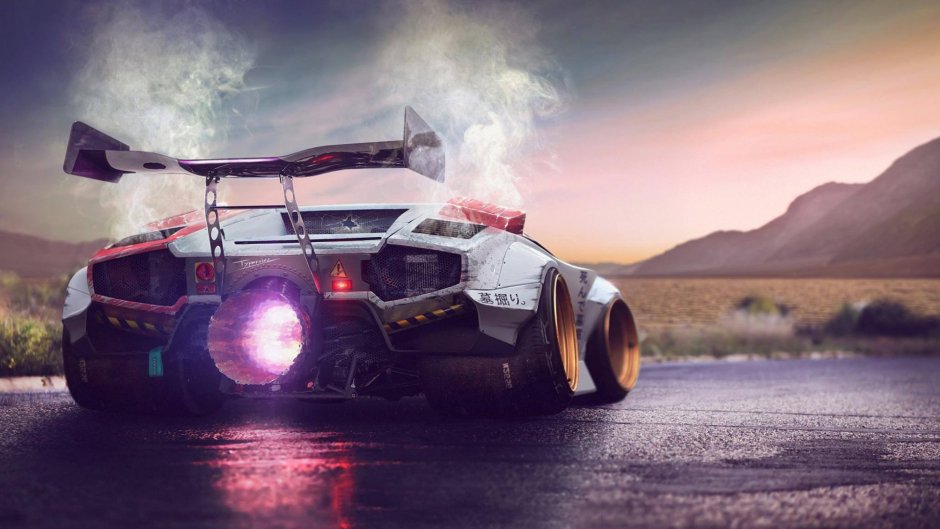 Lamborghini Countach Concept 4k