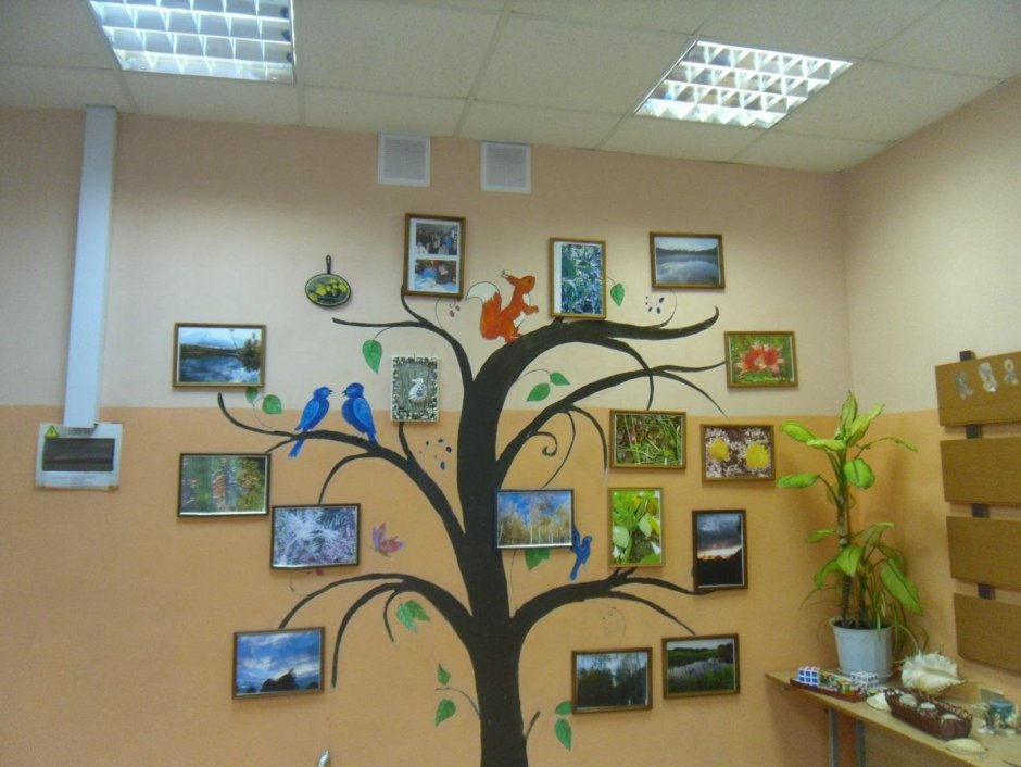 Комнатный садик в интерьере