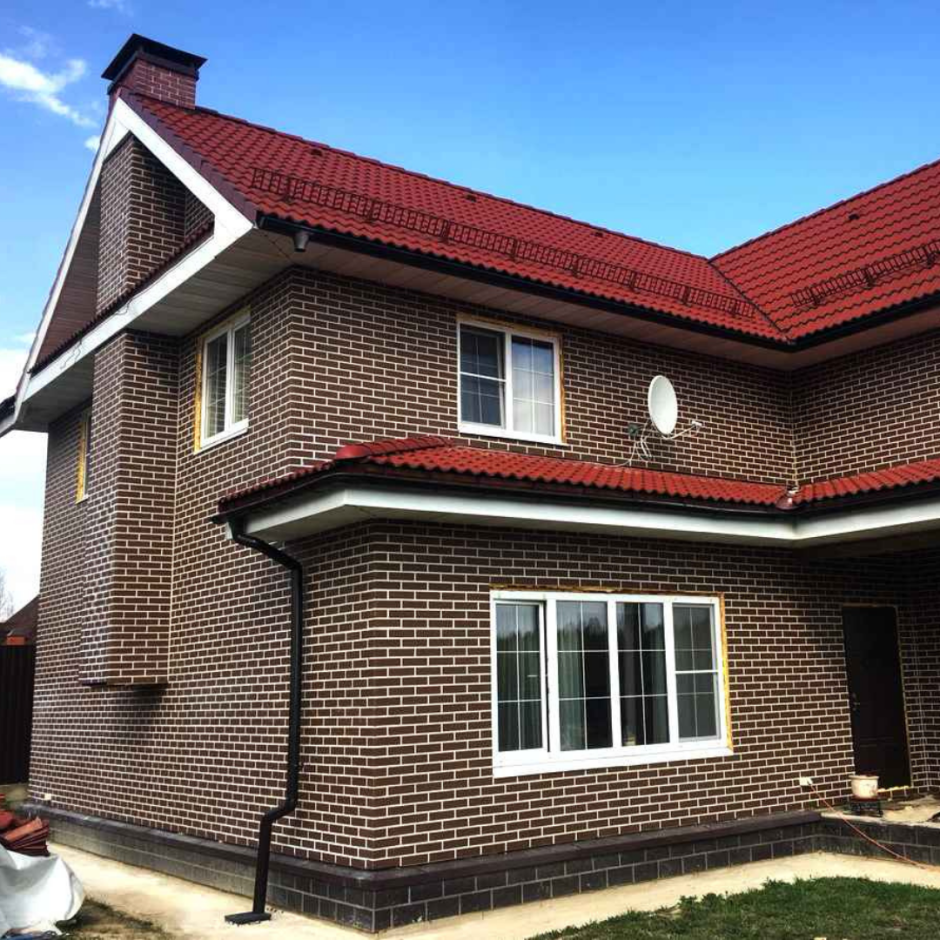 Фасадные панели Рижский кирпич