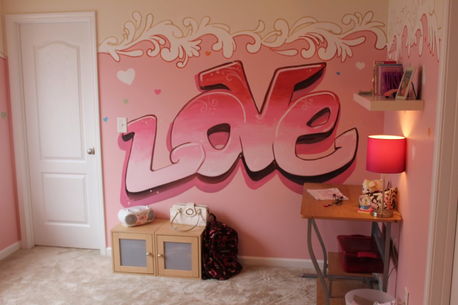 Надписи на стену в комнату