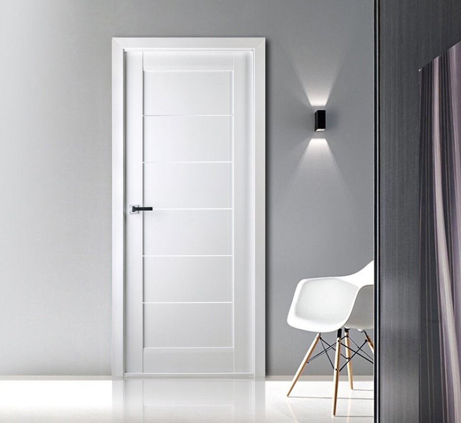 Входная дверь profil Doors серая