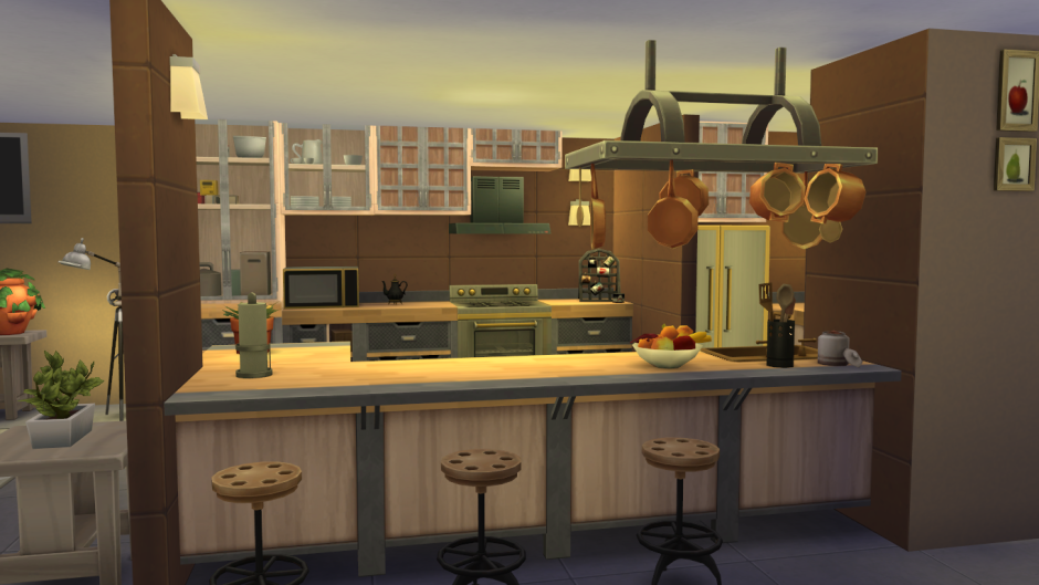 SIMS 4 кухня