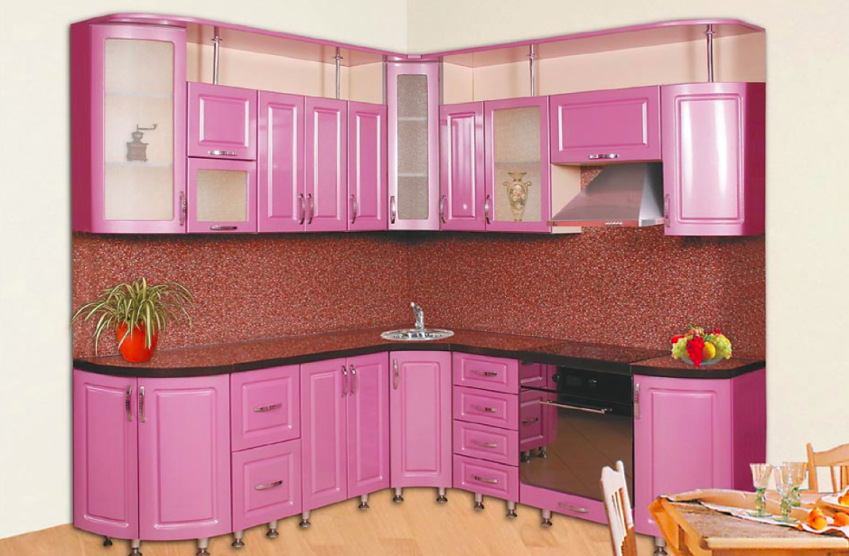 Размерная сетка кухонных модулей
