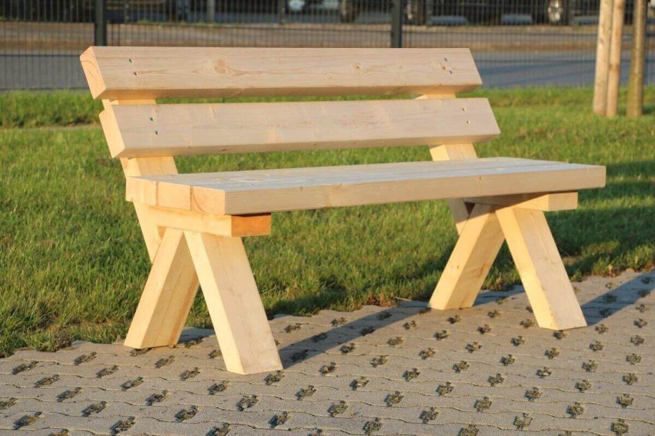 Скамья Wood Bench Plans