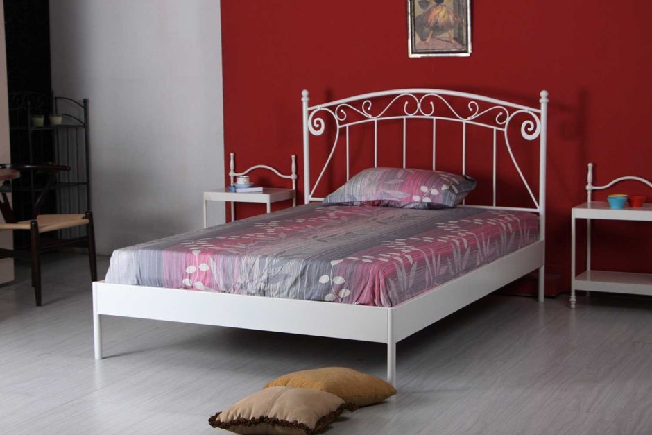 Металлическая кровать Sofa 120х200