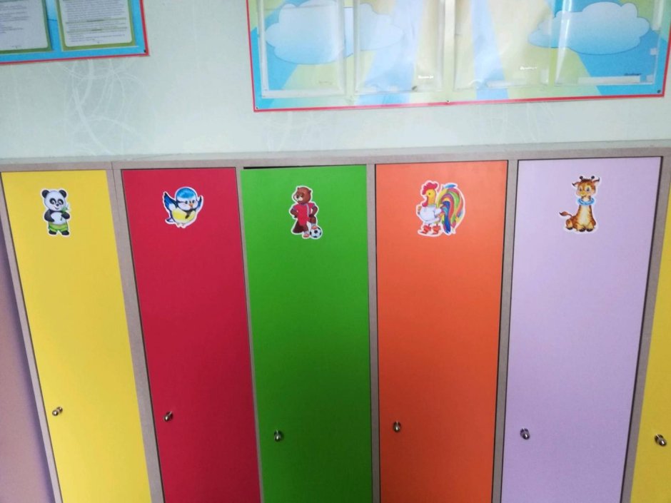 Рыбка на шкафчики для садика