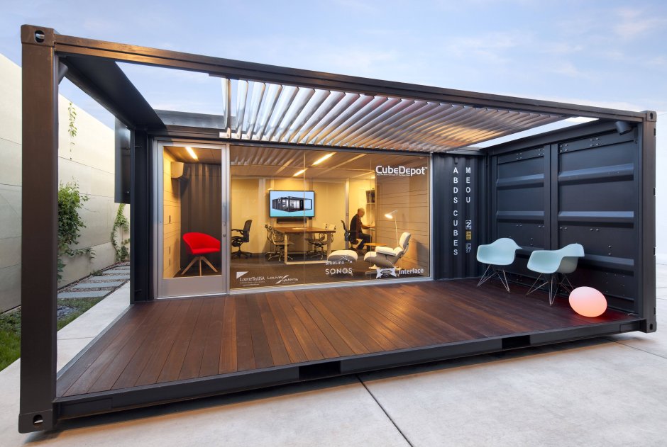 Дом из контейнеров