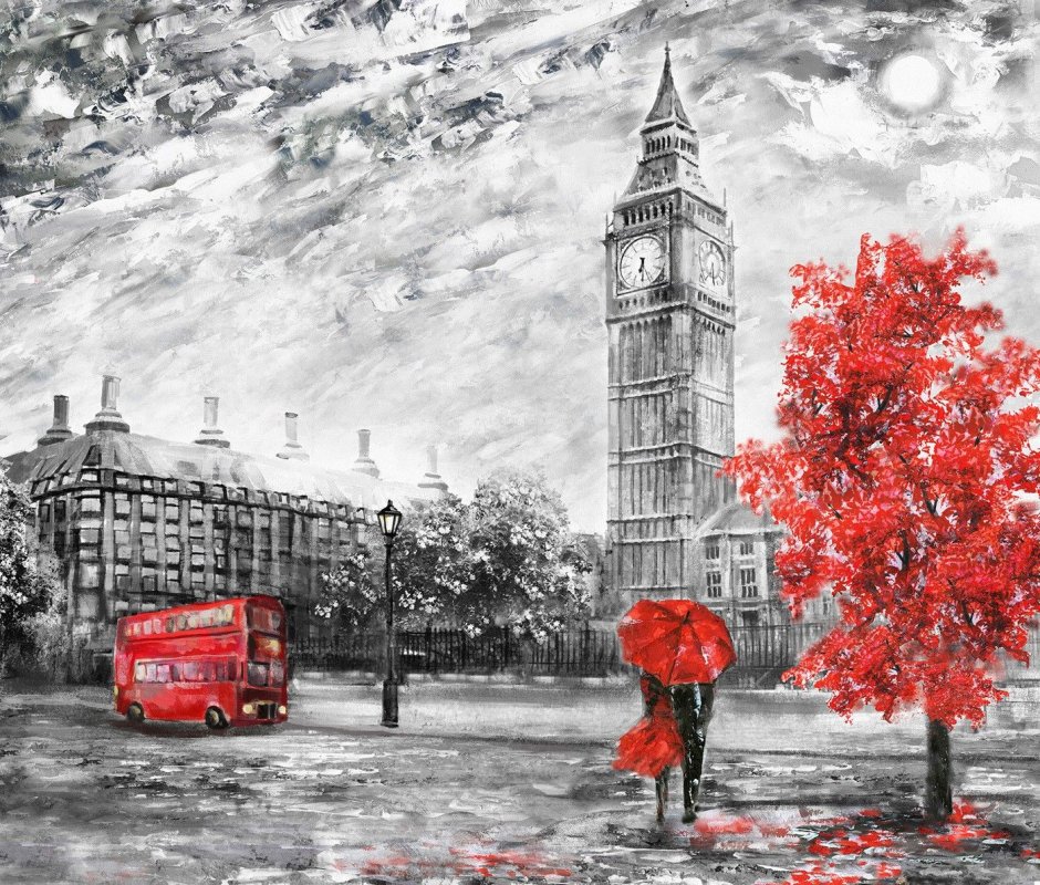 Ричард Макнейл "Лондонский пейзаж"