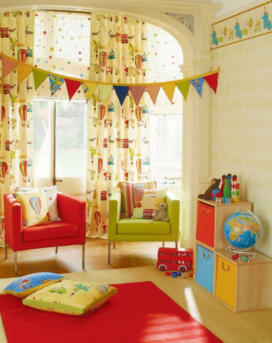 Декор детской комнаты