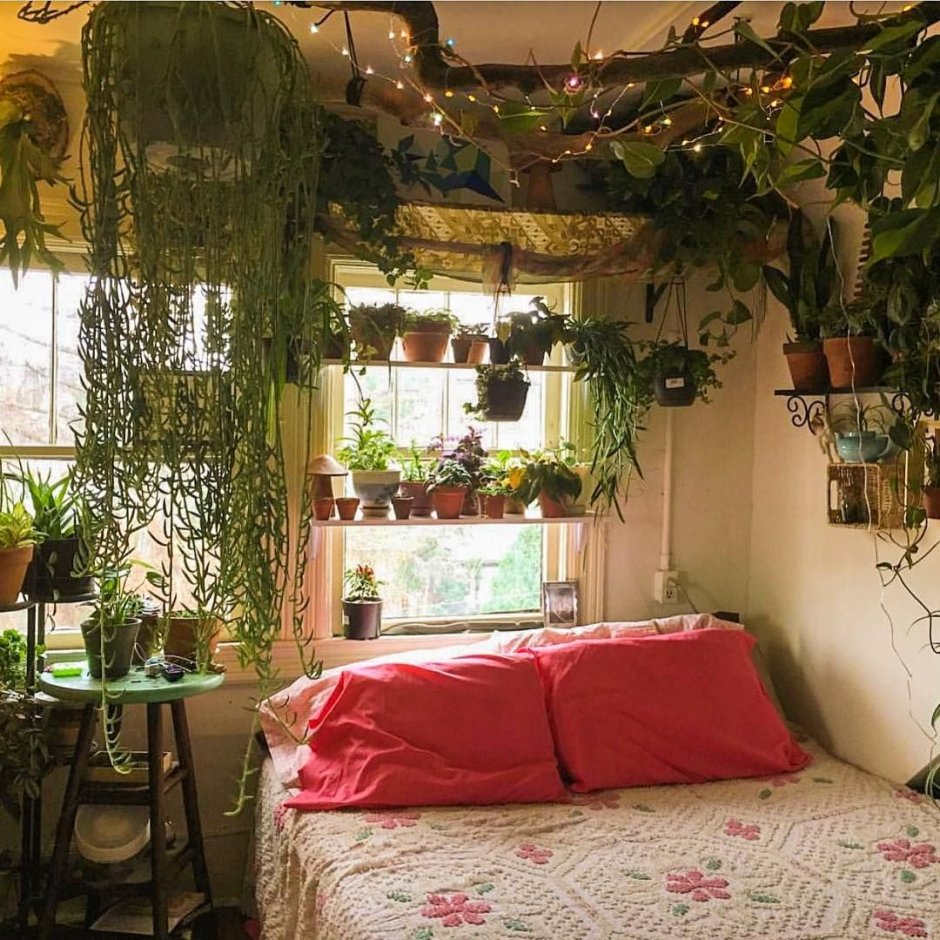 Cottage Core aesthetic комната