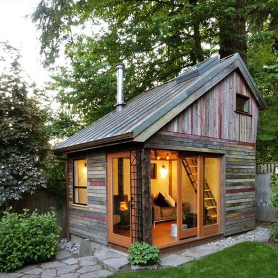 Мини-домик "tiny House" с кухней 7х4.8м