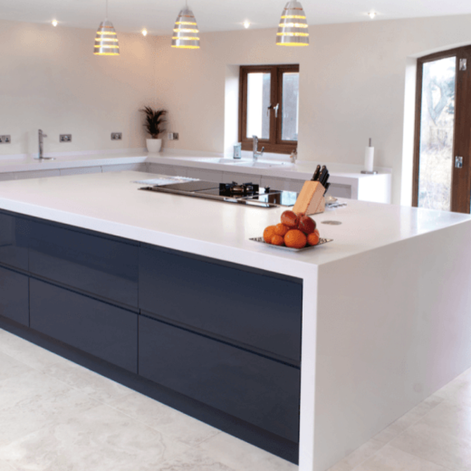 Акриловый камень, corian Designer White