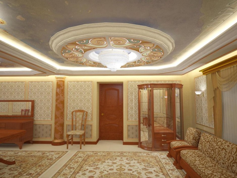 Комната зал казахский