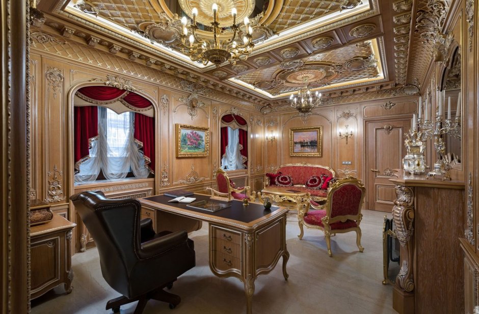 Гостиная Ампир Барокко