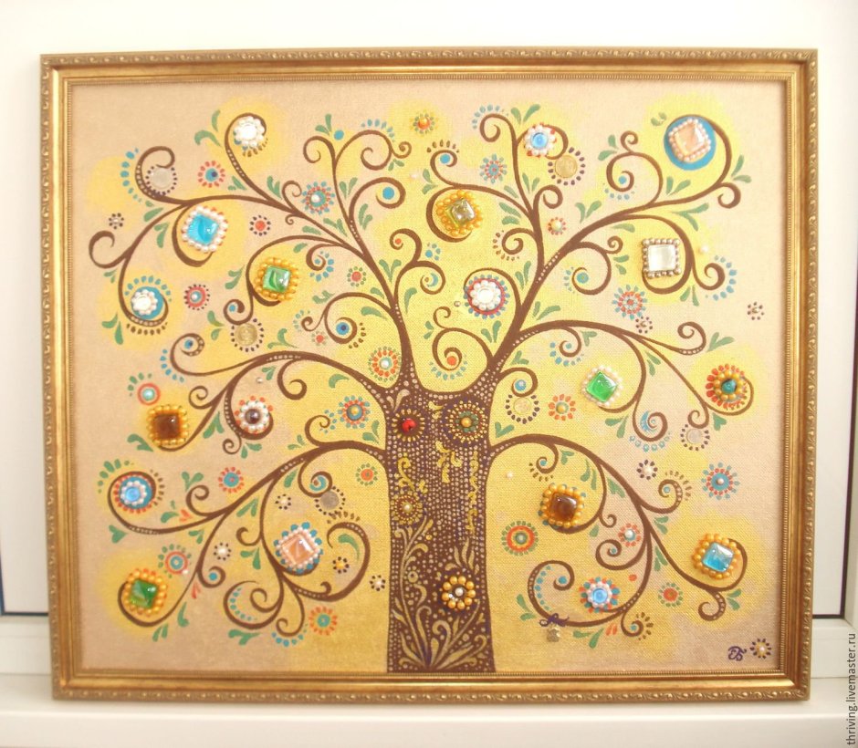 Декоративное панно дерево жизни