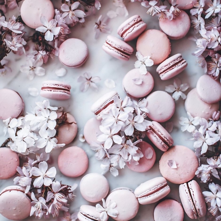 Обои в розовом стиле