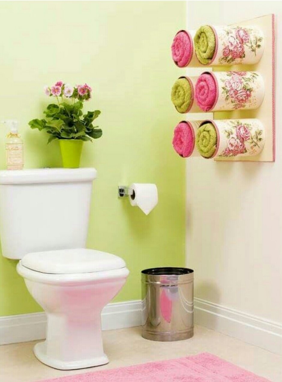 Декоративные штучки для ванной комнаты