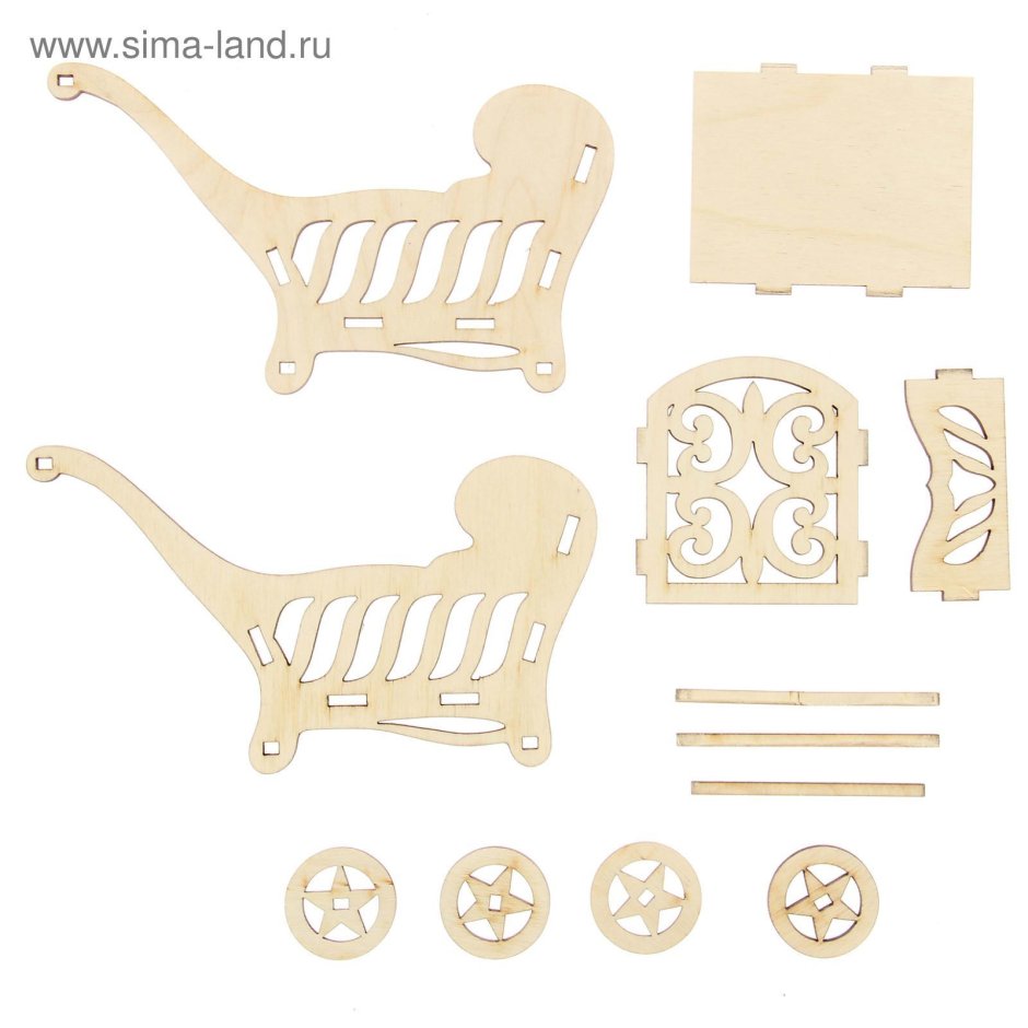 Мебель для кукол из фанеры