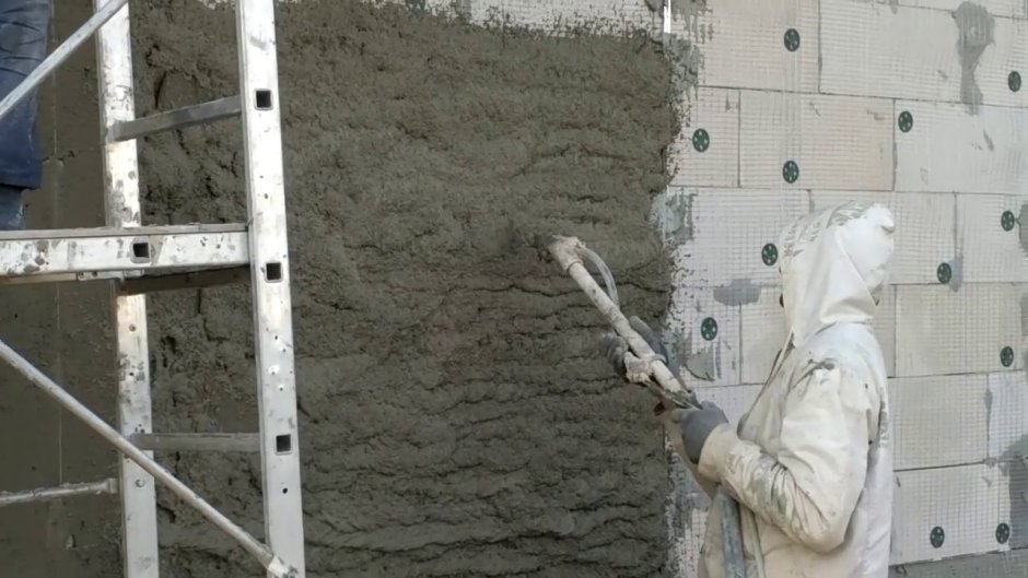 Штукатурка газобетона