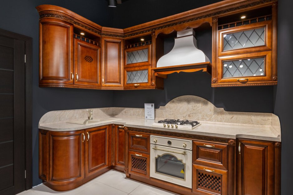 Кухня Зов фасад: "массив ольхи т 301/106"