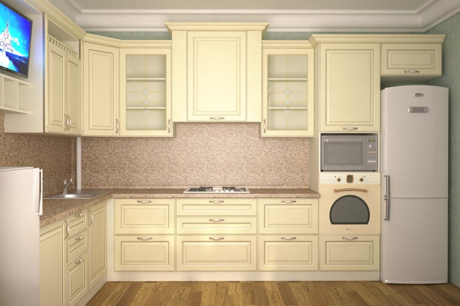 Кухни Зов массив черешни