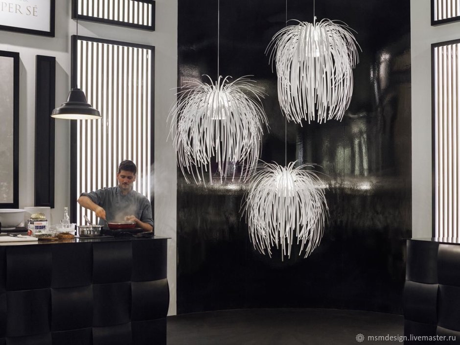 Люстра led Round Crystal Chandelier