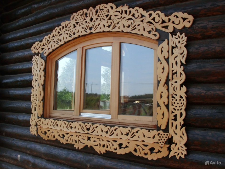 Резные наличники на окна