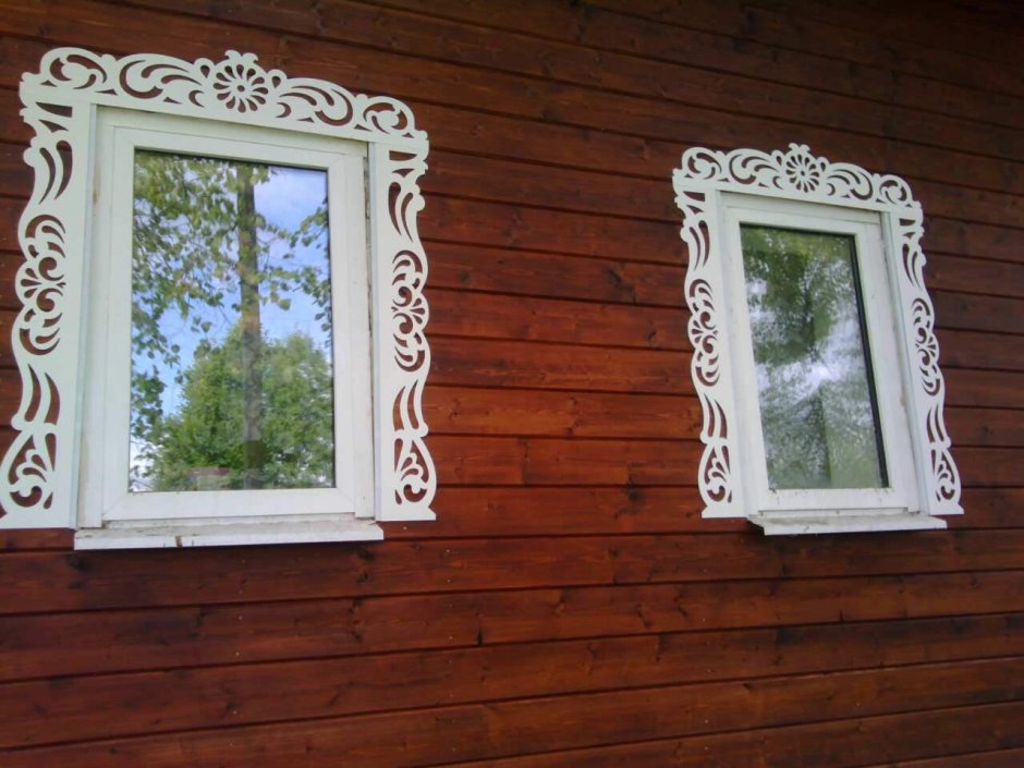 Наличники оконные деревянные