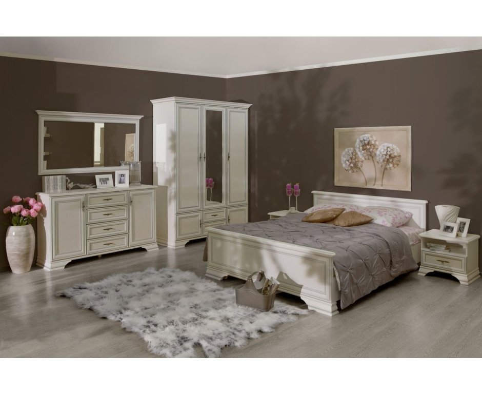 Кровать Kentaki LOZ/160 белый
