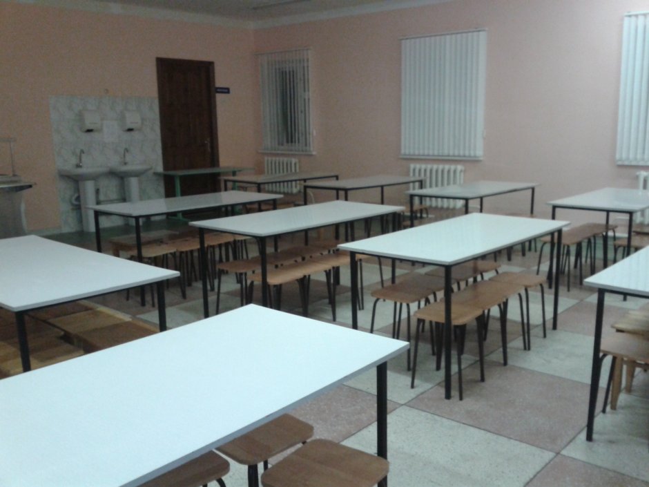 Мебель для обеденного зала школьной столовой