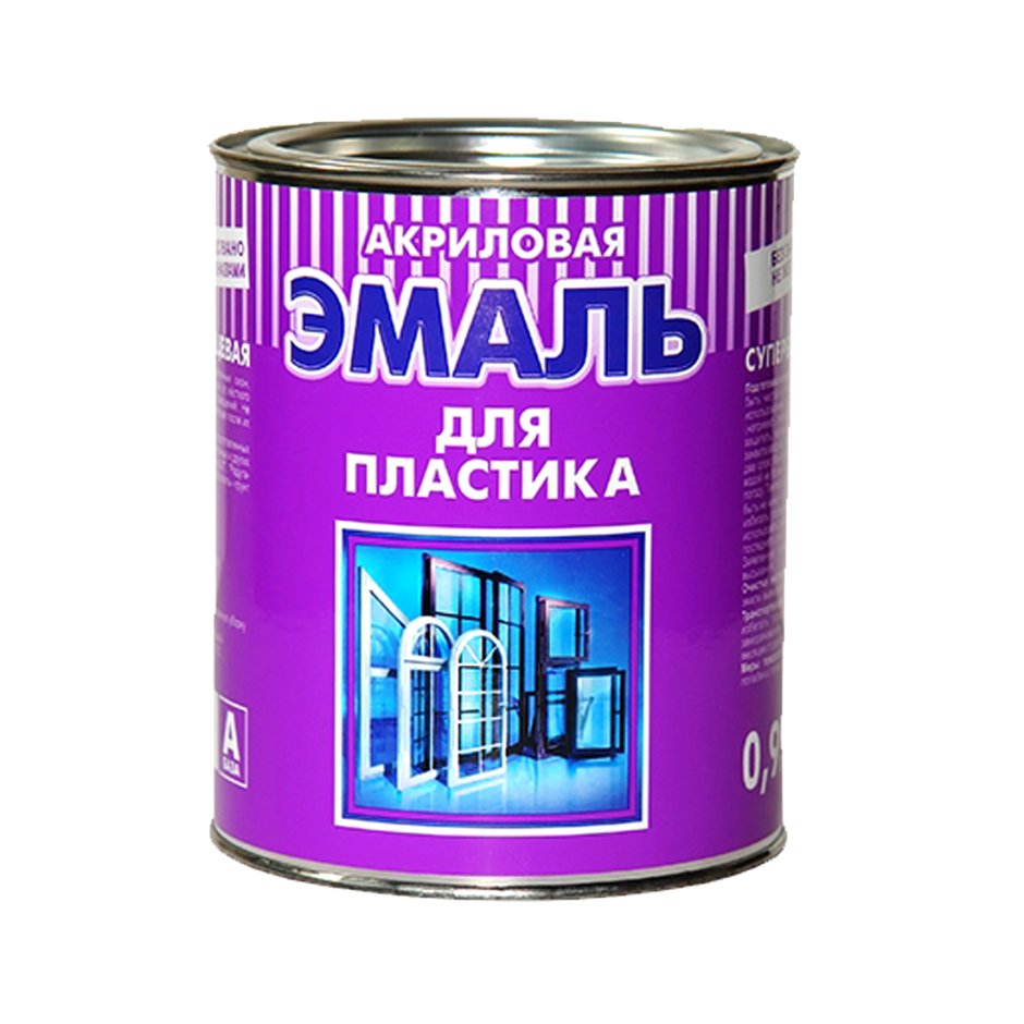 Акриловая эмаль для пластика