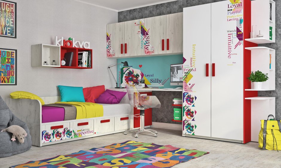 Клюква мебель Junior Tittle